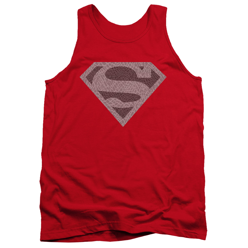 Superman Elephant Shield - Men's Tank Top Men's Tank Superman   