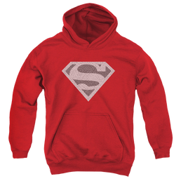 Superman Elephant Shield - Youth Hoodie Youth Hoodie (Ages 8-12) Superman   