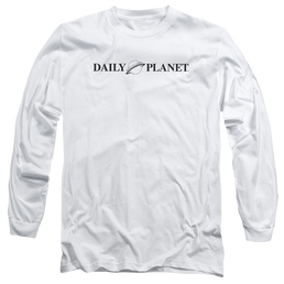Superman Daily Planet Logo - Men's Long Sleeve T-Shirt Men's Long Sleeve T-Shirt Superman   