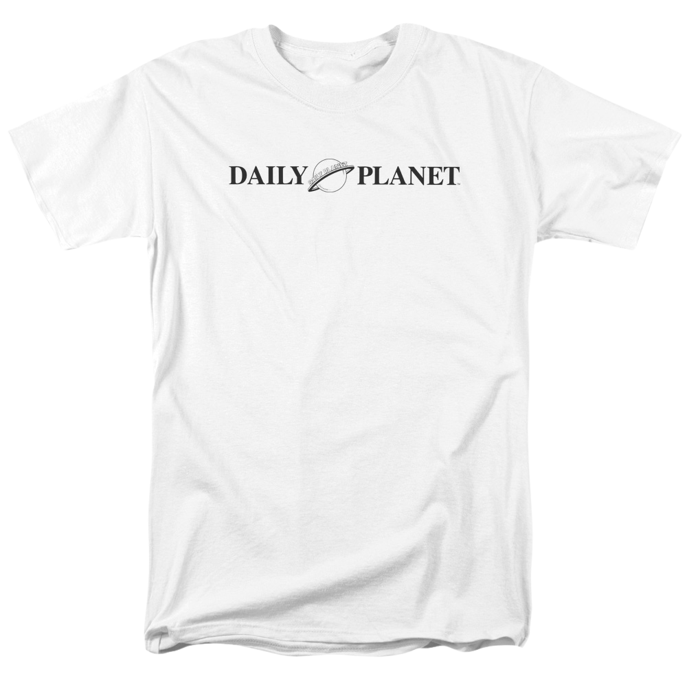 Superman Daily Planet Logo - Men's Regular Fit T-Shirt Men's Regular Fit T-Shirt Superman   