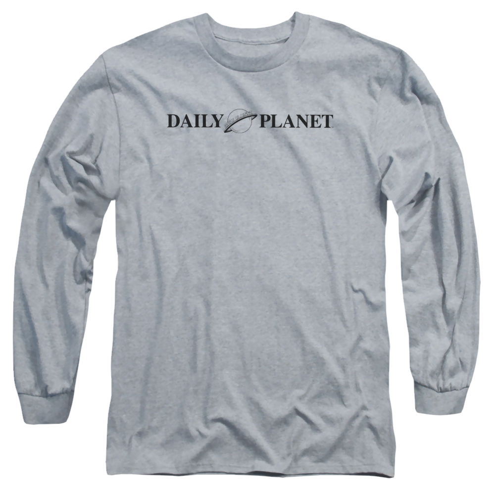 Superman Daily Planet Logo - Men's Long Sleeve T-Shirt Men's Long Sleeve T-Shirt Superman   