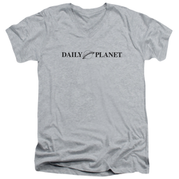 Superman Daily Planet Logo - Men's V-Neck T-Shirt Men's V-Neck T-Shirt Superman   