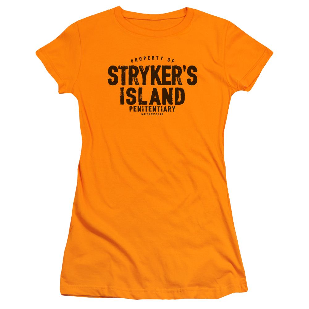 Superman Strykers Island - Juniors T-Shirt Juniors T-Shirt Superman   