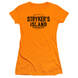Superman Strykers Island - Juniors T-Shirt Juniors T-Shirt Superman   