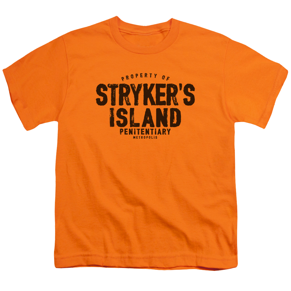 Superman Strykers Island - Youth T-Shirt Youth T-Shirt (Ages 8-12) Superman   