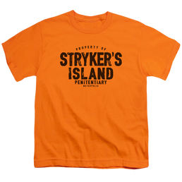 Superman Strykers Island - Youth T-Shirt Youth T-Shirt (Ages 8-12) Superman   