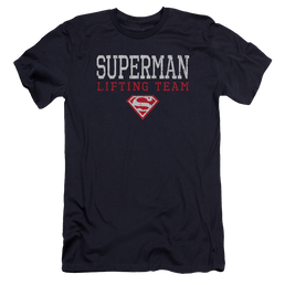 Superman Lifting Team - Men's Premium Slim Fit T-Shirt Men's Premium Slim Fit T-Shirt Superman   