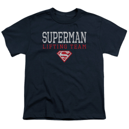 Superman Lifting Team - Youth T-Shirt Youth T-Shirt (Ages 8-12) Superman   