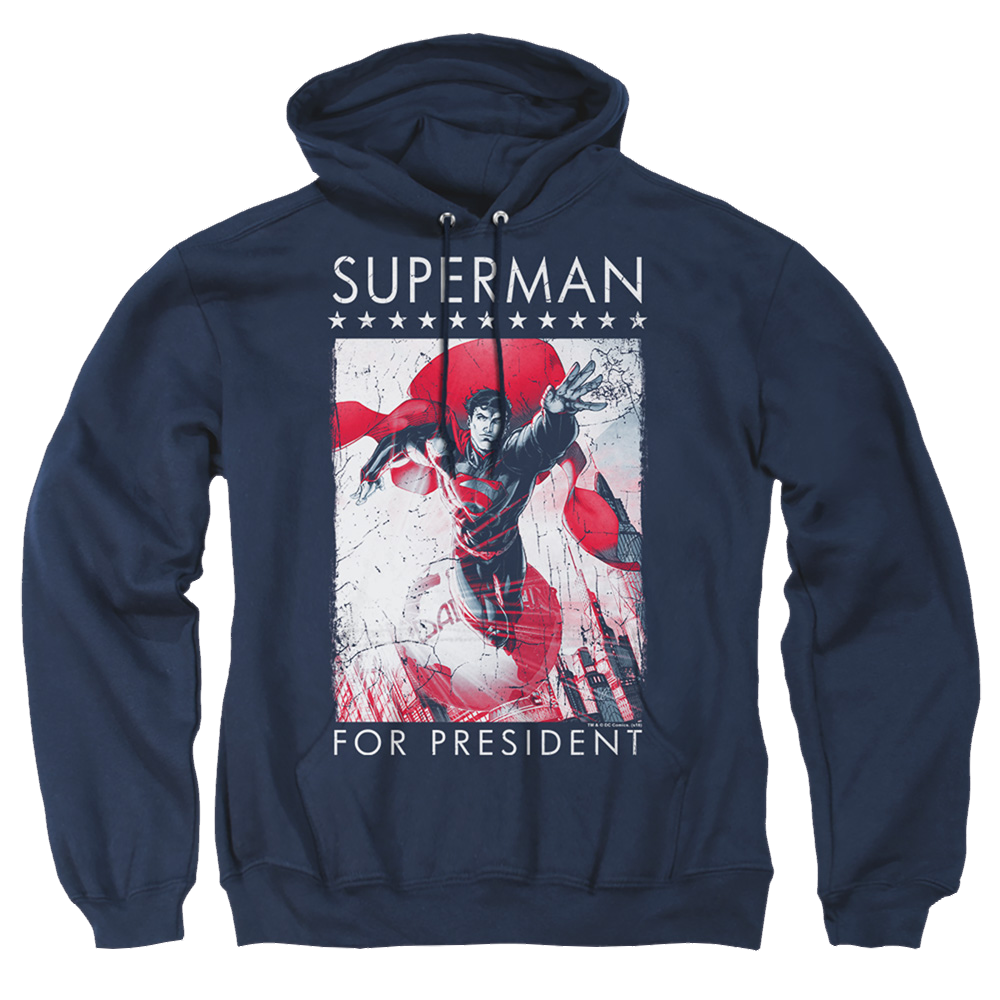 Superman Superman For President - Pullover Hoodie Pullover Hoodie Superman   