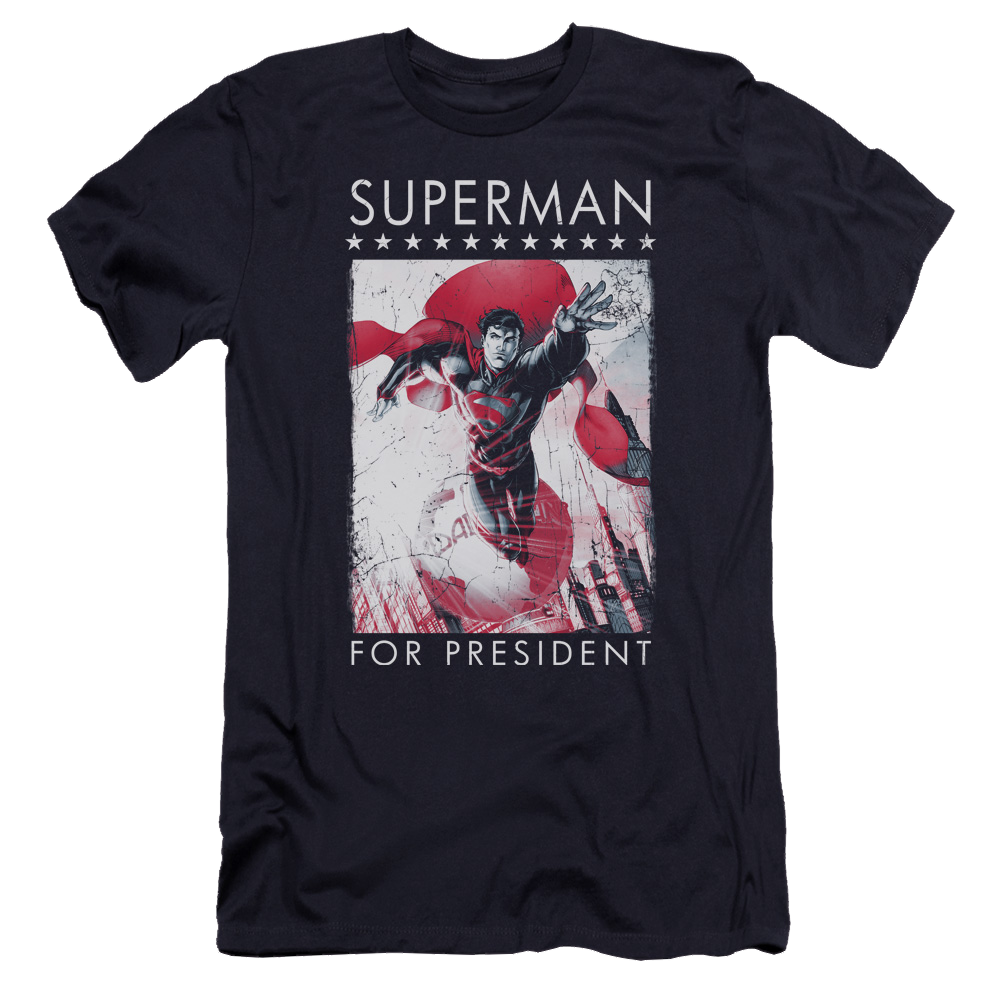 Superman Superman For President - Men's Premium Slim Fit T-Shirt Men's Premium Slim Fit T-Shirt Superman   