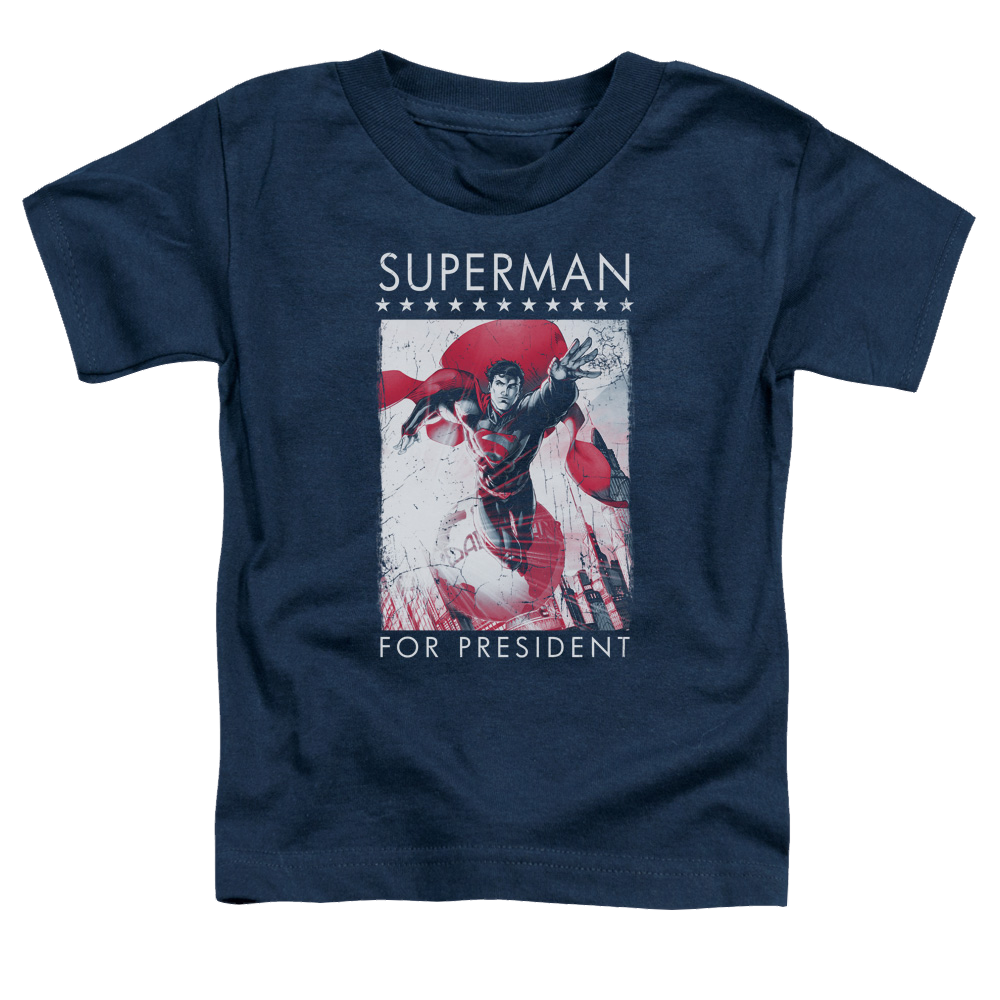 Superman Superman For President - Toddler T-Shirt Toddler T-Shirt Superman   