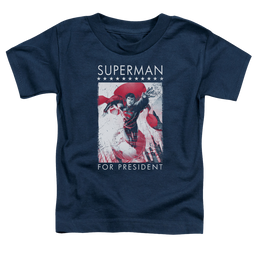 Superman Superman For President - Toddler T-Shirt Toddler T-Shirt Superman   