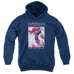 Superman Superman For President - Youth Hoodie Youth Hoodie (Ages 8-12) Superman   