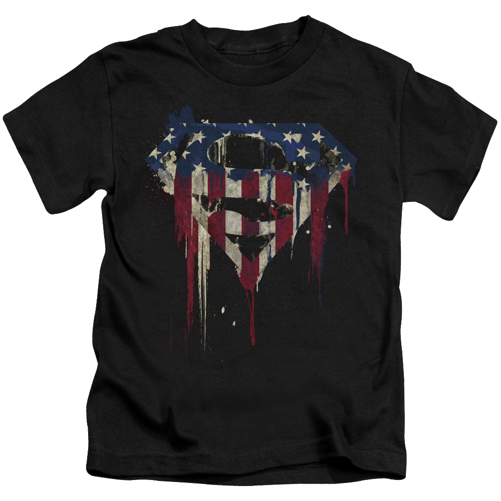 Superman Bleeding Shield - Kid's T-Shirt Kid's T-Shirt (Ages 4-7) Superman   