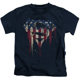 Superman Bleeding Shield - Kid's T-Shirt Kid's T-Shirt (Ages 4-7) Superman   