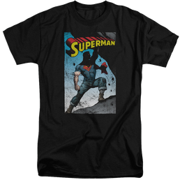 Superman Alternate - Men's Tall Fit T-Shirt Men's Tall Fit T-Shirt Superman   