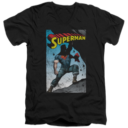 Superman Alternate - Men's V-Neck T-Shirt Men's V-Neck T-Shirt Superman   