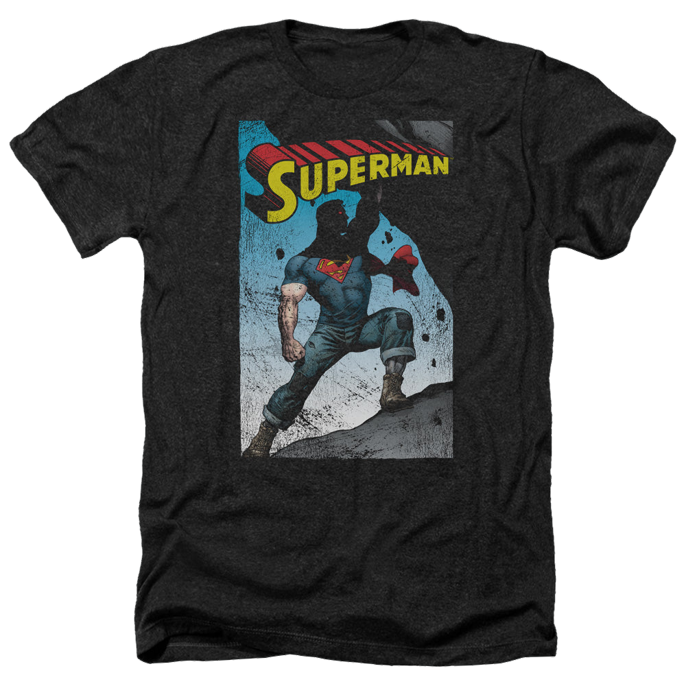 Superman Alternate - Men's Heather T-Shirt Men's Heather T-Shirt Superman   