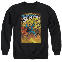 Superman One - Men's Crewneck Sweatshirt Men's Crewneck Sweatshirt Superman   