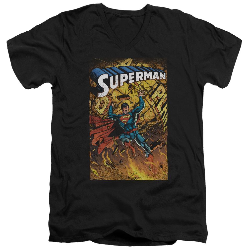 Superman One - Men's V-Neck T-Shirt Men's V-Neck T-Shirt Superman   