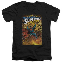 Superman One - Men's V-Neck T-Shirt Men's V-Neck T-Shirt Superman   