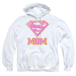 Superman Super Mom Pink - Pullover Hoodie Pullover Hoodie Superman   