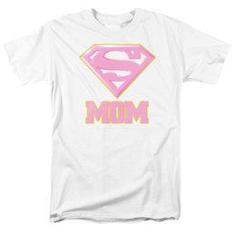 Superman Super Mom Pink - Men's Regular Fit T-Shirt Men's Regular Fit T-Shirt Superman   
