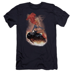 Supergirl Ride It Out - Men's Premium Slim Fit T-Shirt Men's Premium Slim Fit T-Shirt Superman   