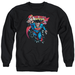 Superman Old Man Kal - Men's Crewneck Sweatshirt Men's Crewneck Sweatshirt Superman   