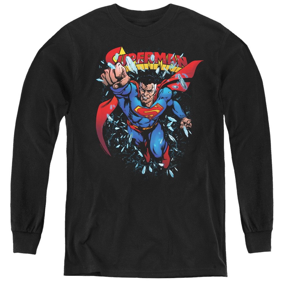 Superman Old Man Kal - Youth Long Sleeve T-Shirt Youth Long Sleeve T-Shirt Superman   