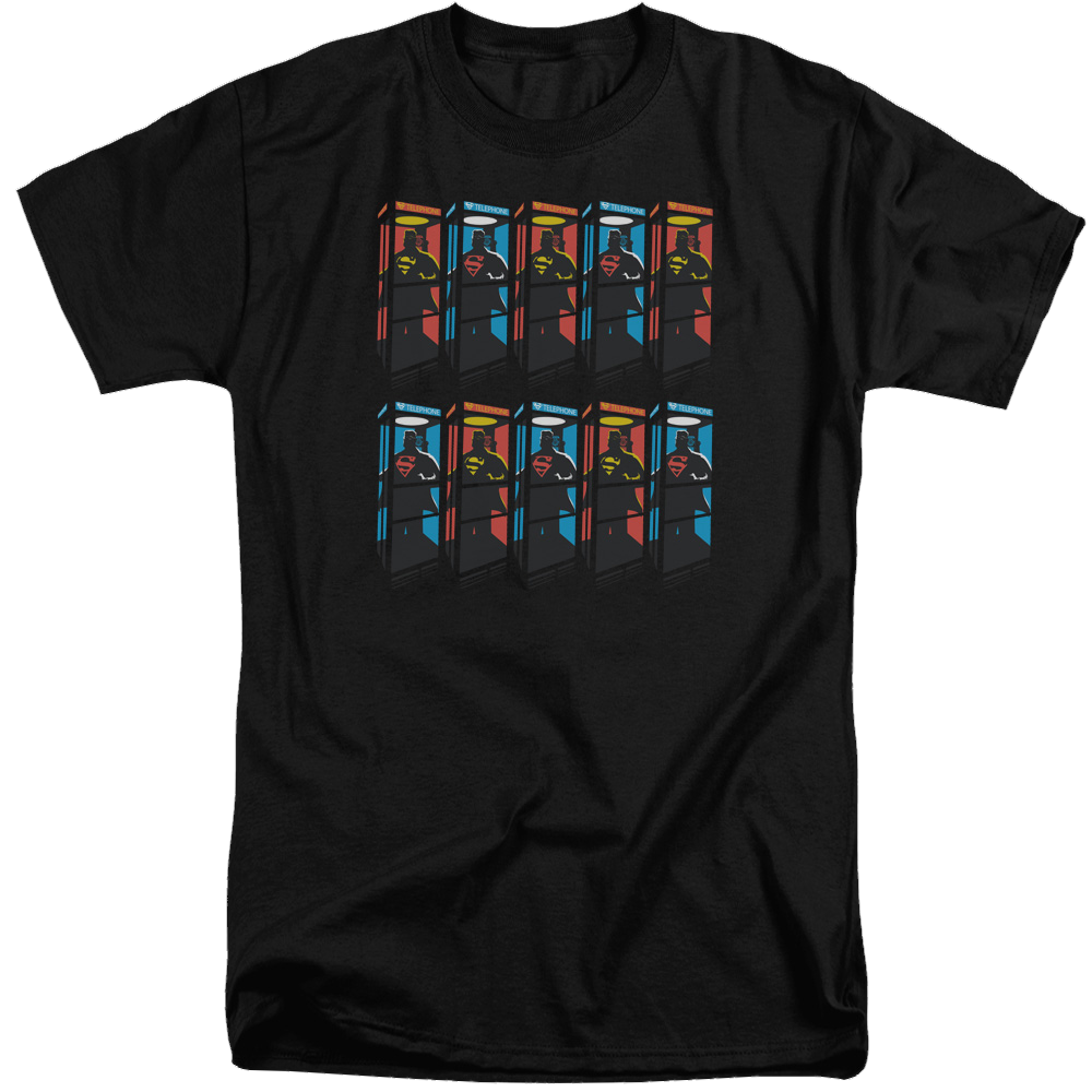 Superman Super Booths - Men's Tall Fit T-Shirt Men's Tall Fit T-Shirt Superman   