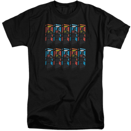 Superman Super Booths - Men's Tall Fit T-Shirt Men's Tall Fit T-Shirt Superman   