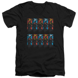 Superman Super Booths - Men's V-Neck T-Shirt Men's V-Neck T-Shirt Superman   
