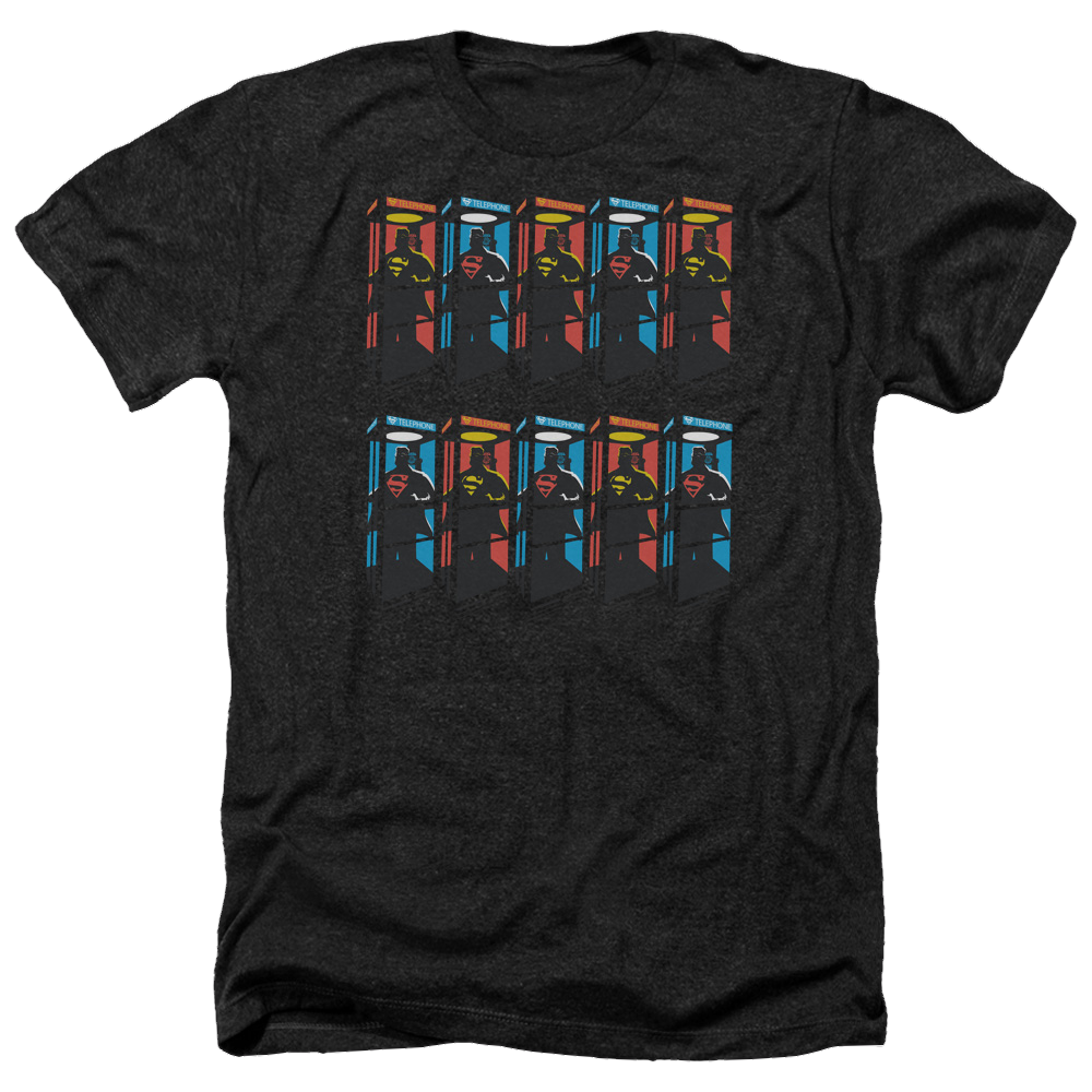 Superman Super Booths - Men's Heather T-Shirt Men's Heather T-Shirt Superman   
