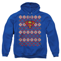 Superman Superman Christmas Sweater - Pullover Hoodie Pullover Hoodie Superman   