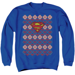 Superman Superman Christmas Sweater - Men's Crewneck Sweatshirt Men's Crewneck Sweatshirt Superman   