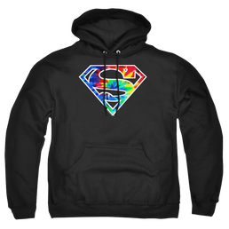 Superman Superman Tie Dye Logo - Pullover Hoodie Pullover Hoodie Superman   