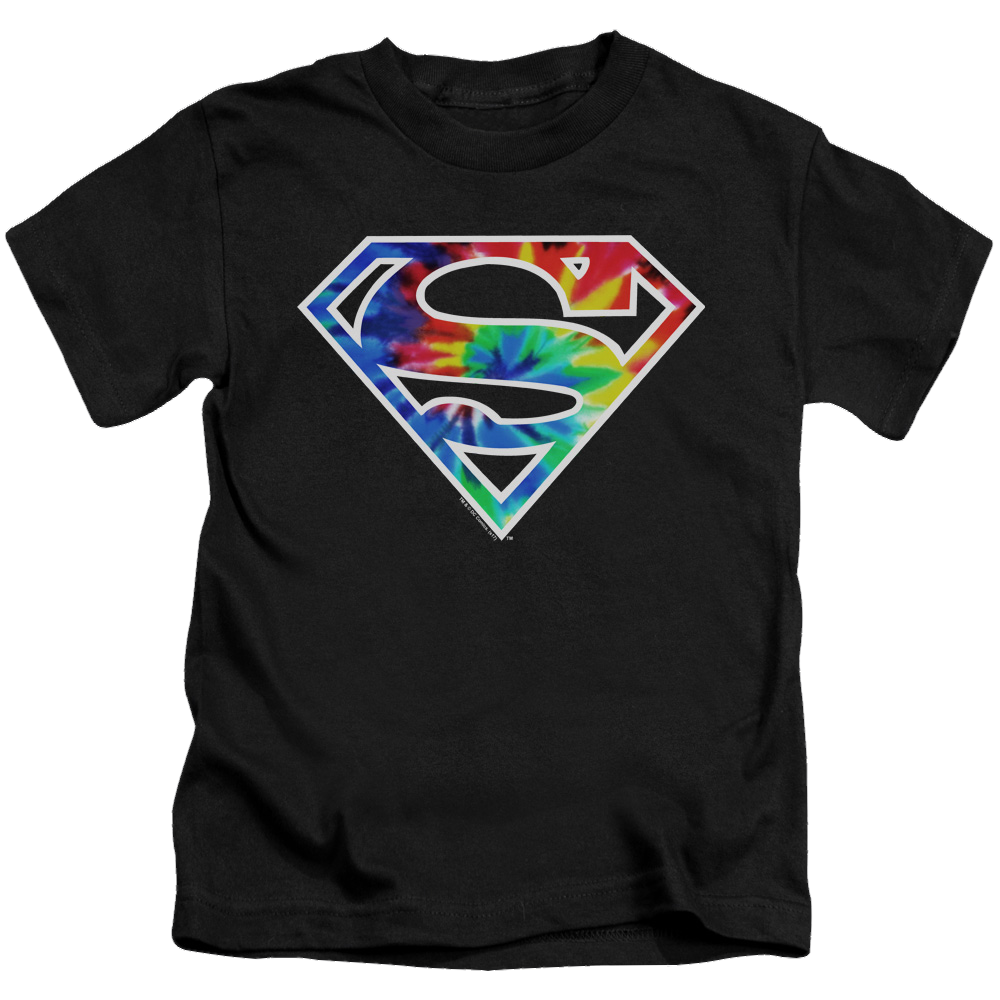 Superman Superman Tie Dye Logo - Kid's T-Shirt Kid's T-Shirt (Ages 4-7) Superman   