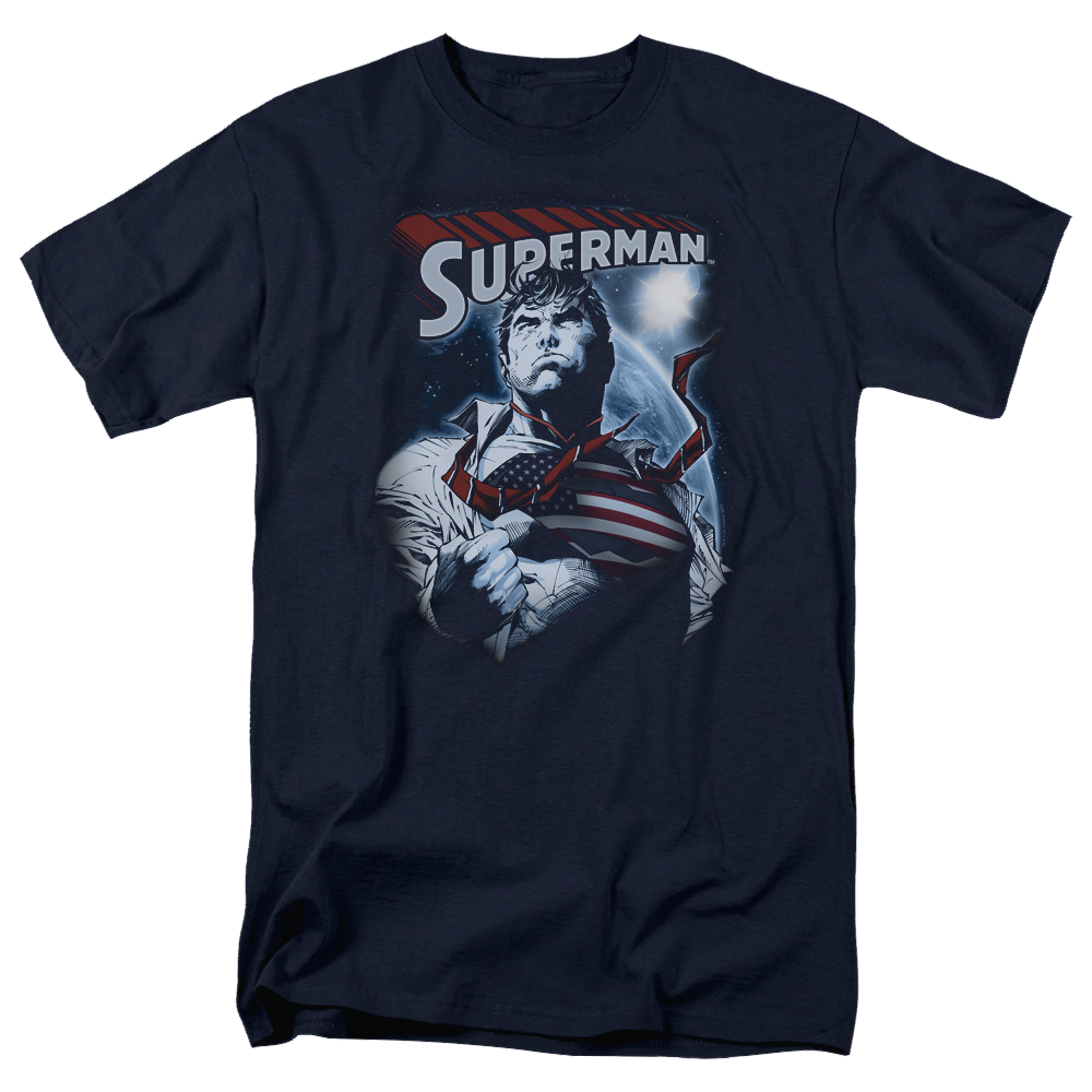 Superman Honor And Protect - Men's Regular Fit T-Shirt Men's Regular Fit T-Shirt Superman   