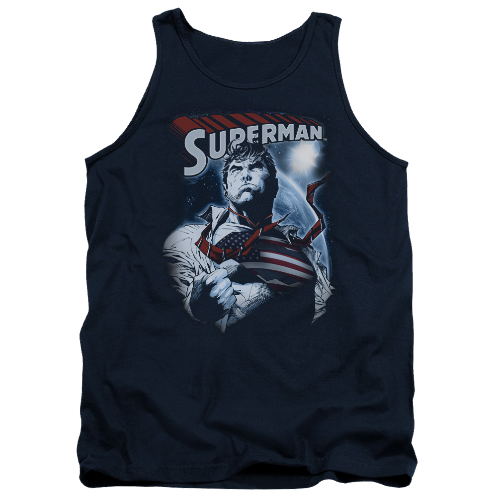 Superman Honor And Protect - Men's Tank Top Men's Tank Superman   