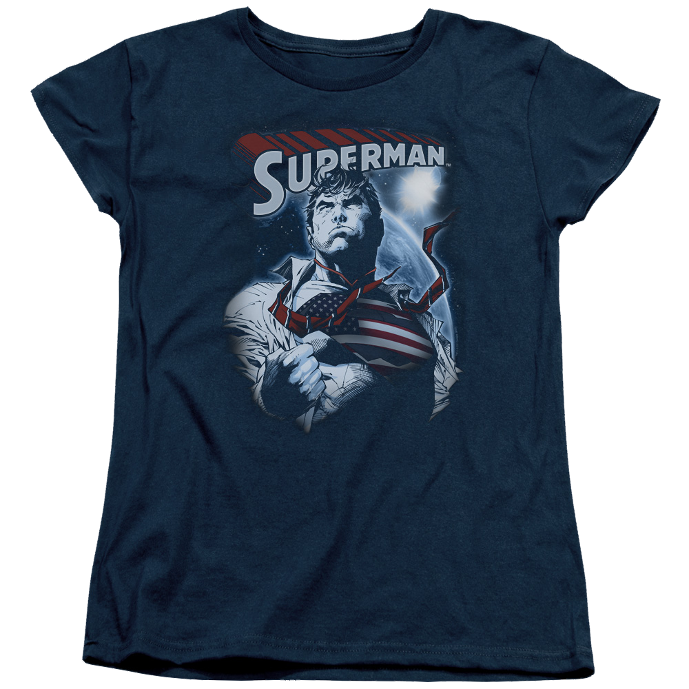 Superman Honor And Protect - Women's T-Shirt Women's T-Shirt Superman   