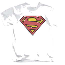 Superman Airbrush Shield - Kid's T-Shirt Kid's T-Shirt (Ages 4-7) Superman   