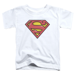 Superman Airbrush Shield - Toddler T-Shirt Toddler T-Shirt Superman   