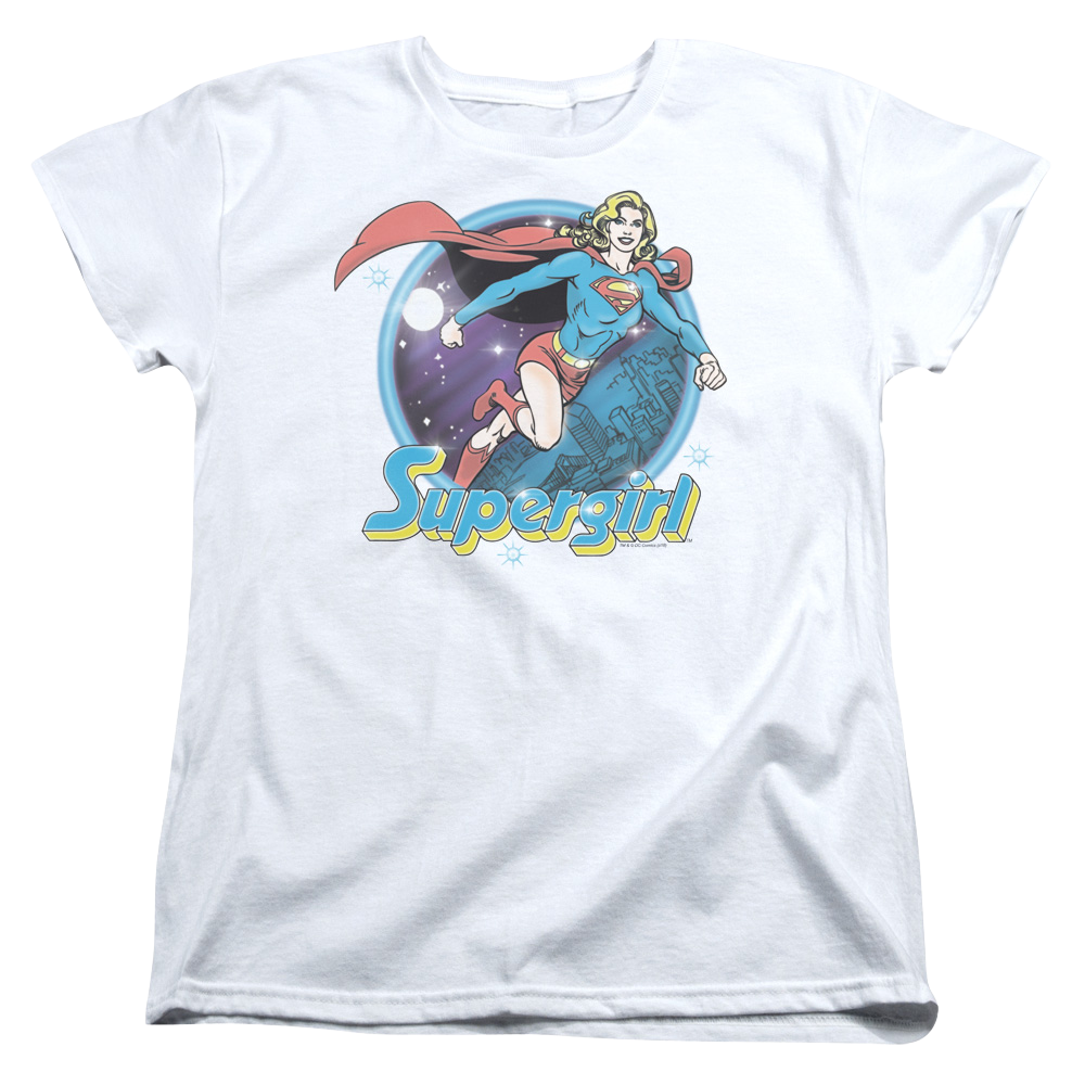 Superman Supergirl Airbrush - Women's T-Shirt Women's T-Shirt Superman   