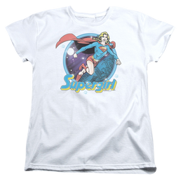 Superman Supergirl Airbrush - Women's T-Shirt Women's T-Shirt Superman   