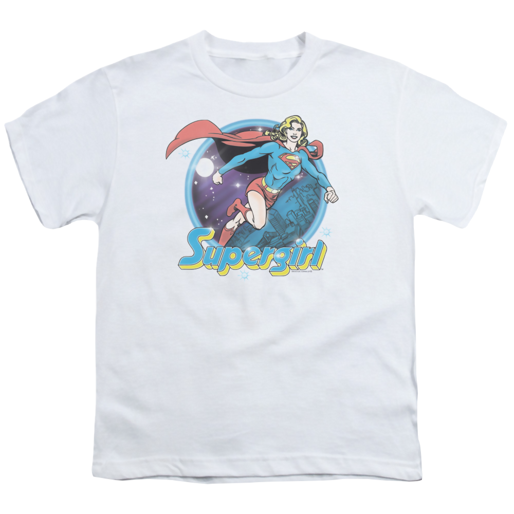 Superman Supergirl Airbrush - Youth T-Shirt Youth T-Shirt (Ages 8-12) Superman   