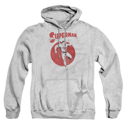 Superman Vintage Sphere - Pullover Hoodie Pullover Hoodie Superman   