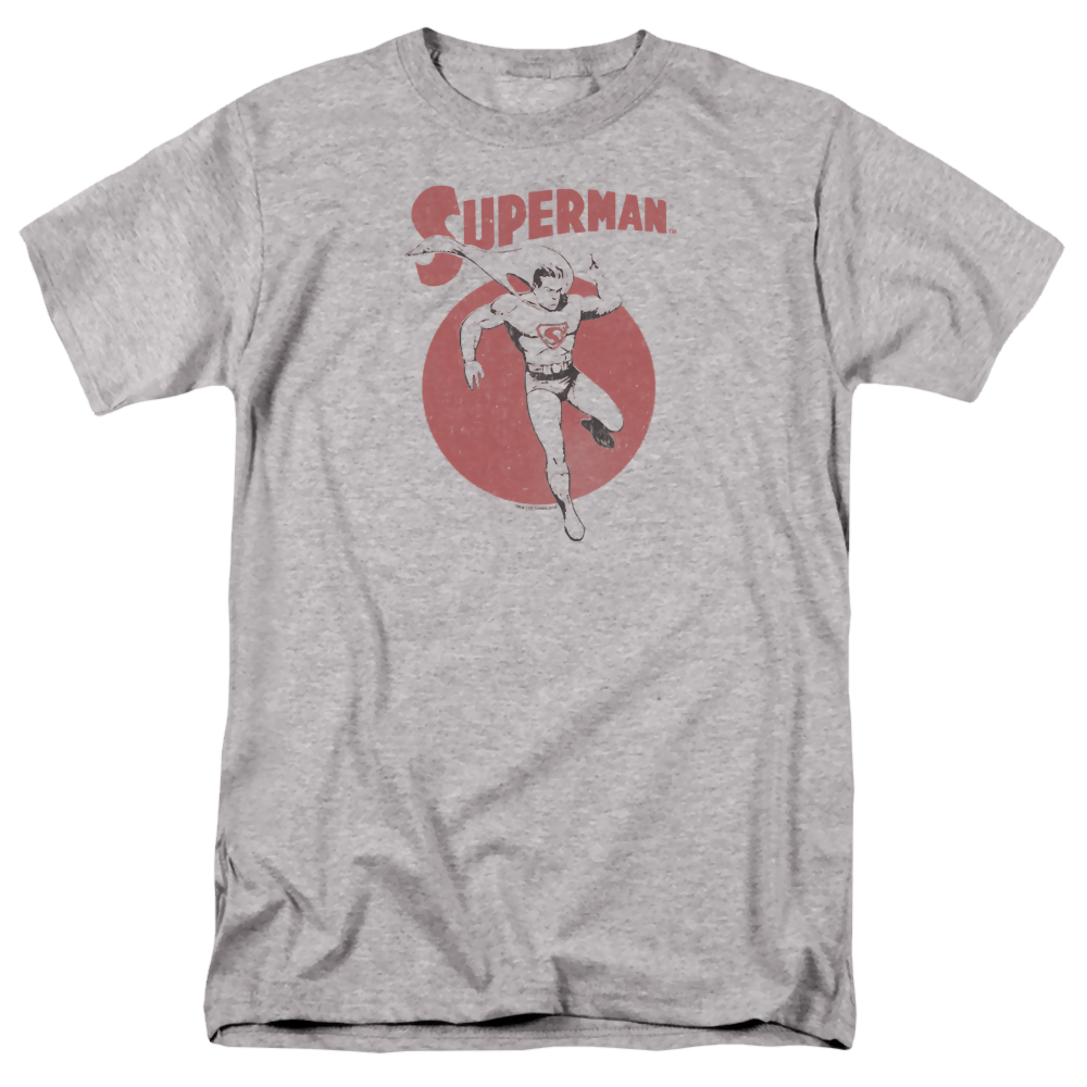 Superman Vintage Sphere - Men's Regular Fit T-Shirt Men's Regular Fit T-Shirt Superman   
