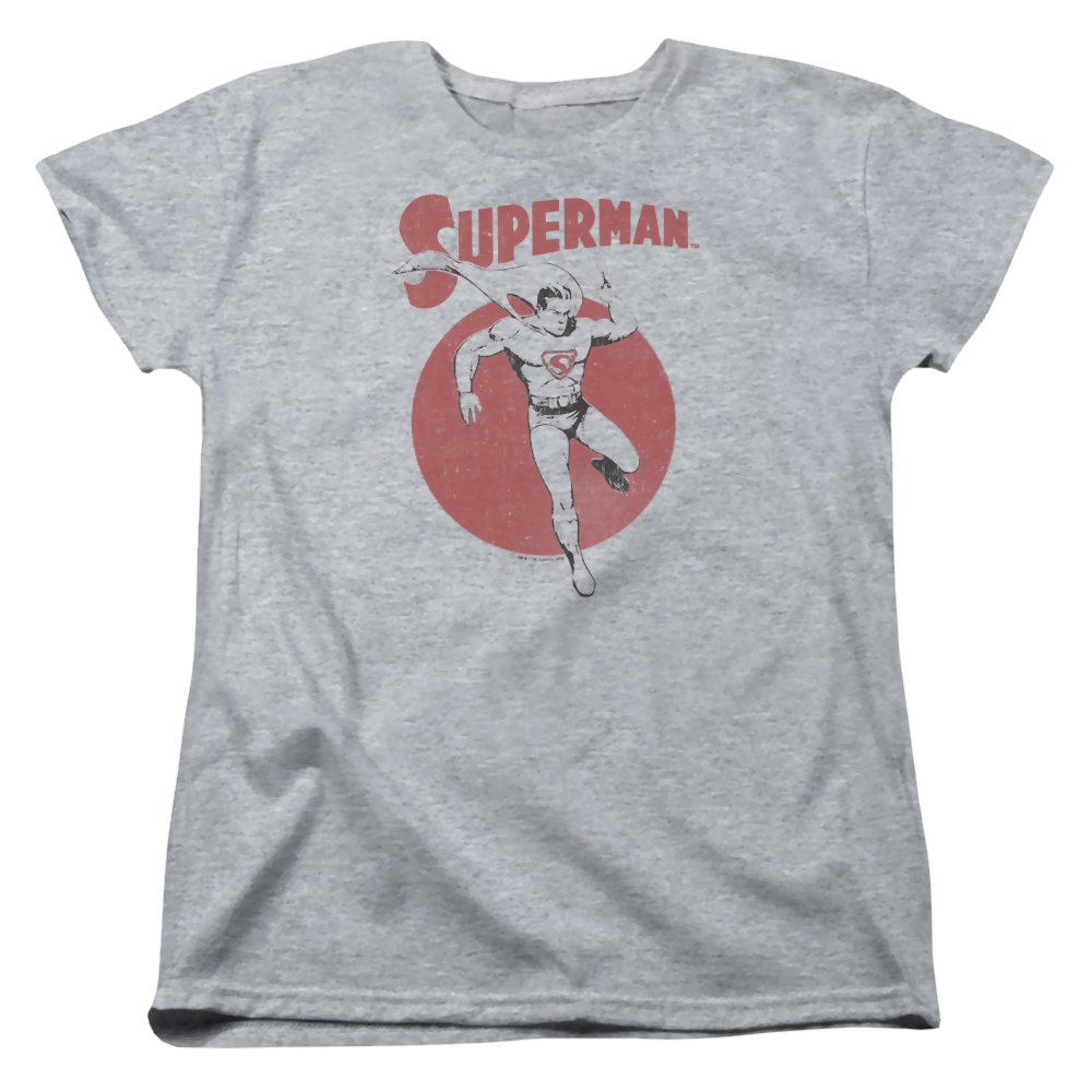 Superman Vintage Sphere - Women's T-Shirt Women's T-Shirt Superman   