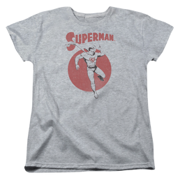 Superman Vintage Sphere - Women's T-Shirt Women's T-Shirt Superman   